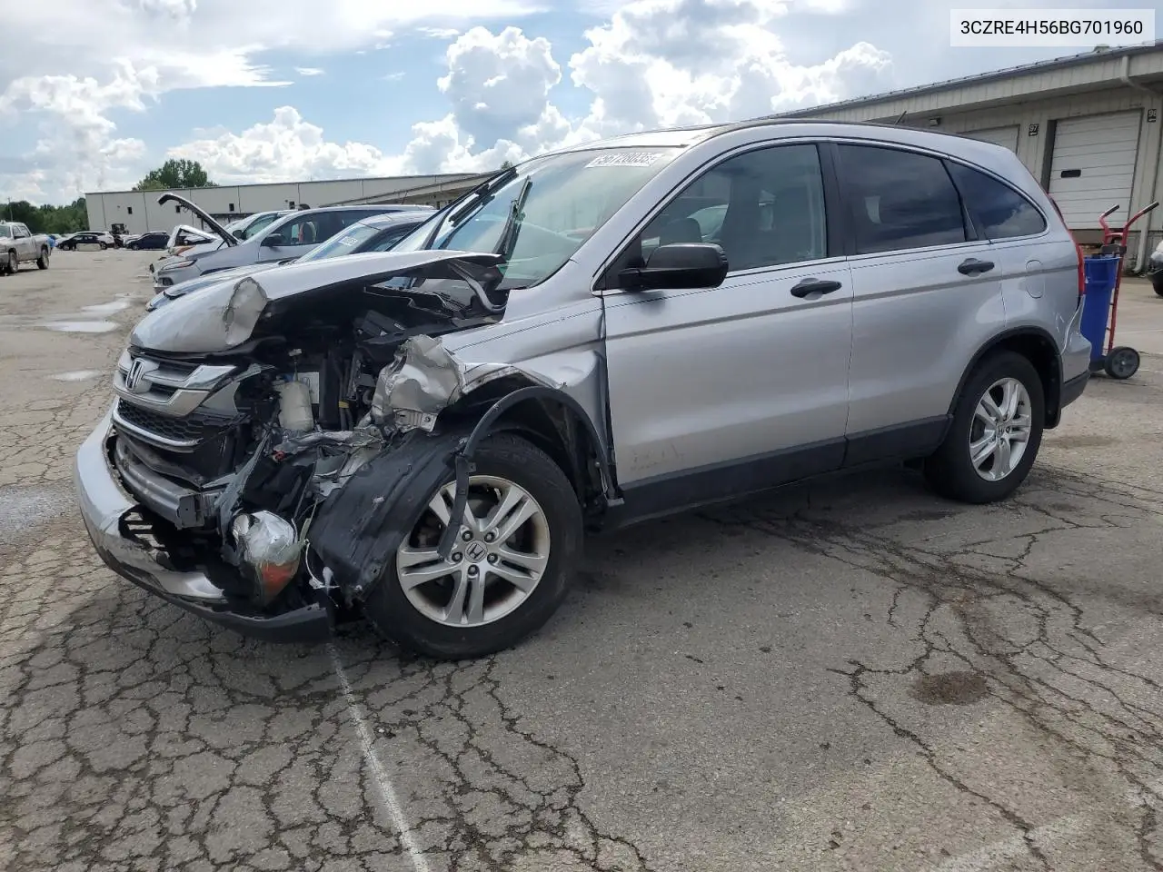 2011 Honda Cr-V Ex VIN: 3CZRE4H56BG701960 Lot: 56728035