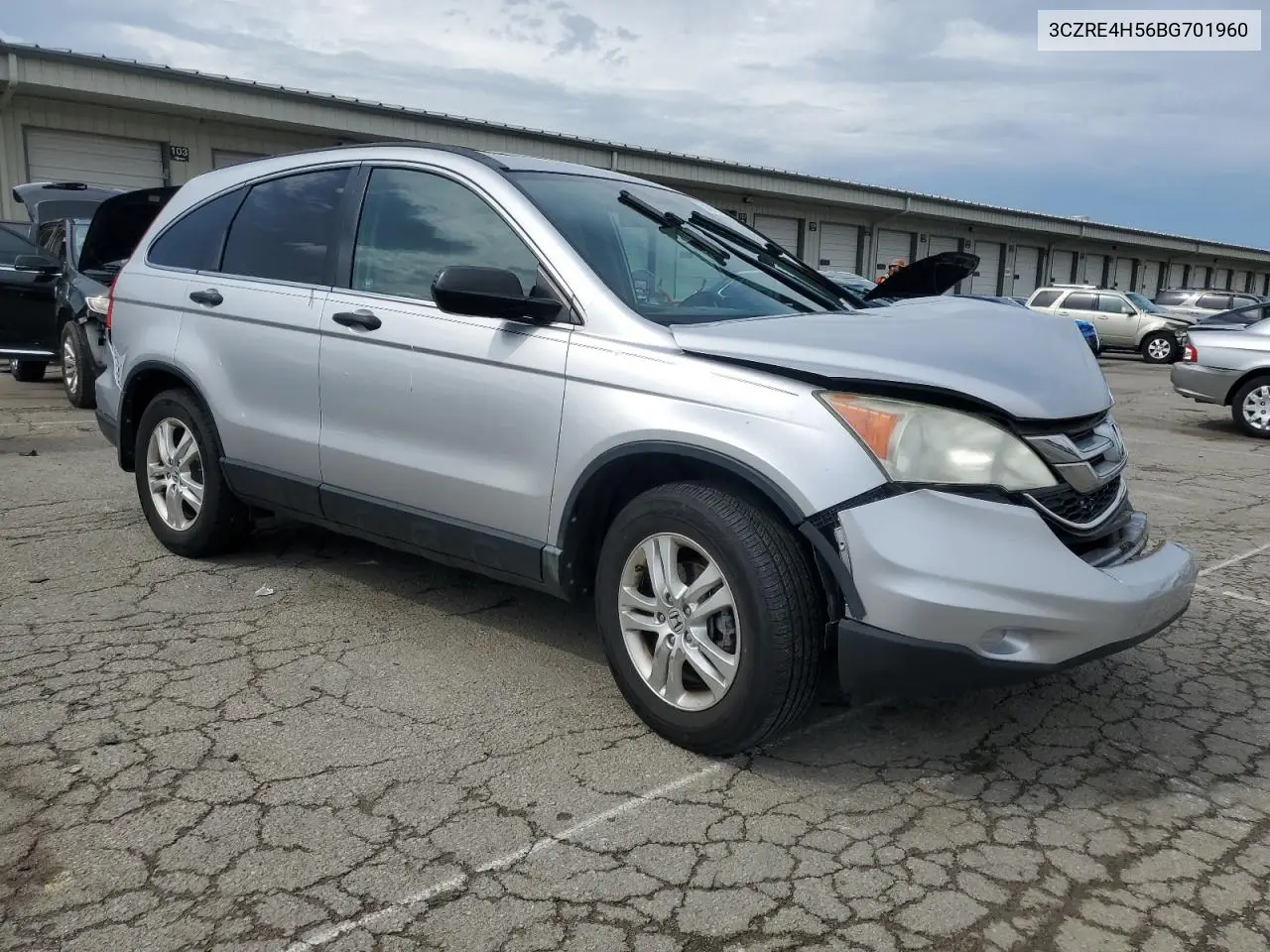 2011 Honda Cr-V Ex VIN: 3CZRE4H56BG701960 Lot: 56728035