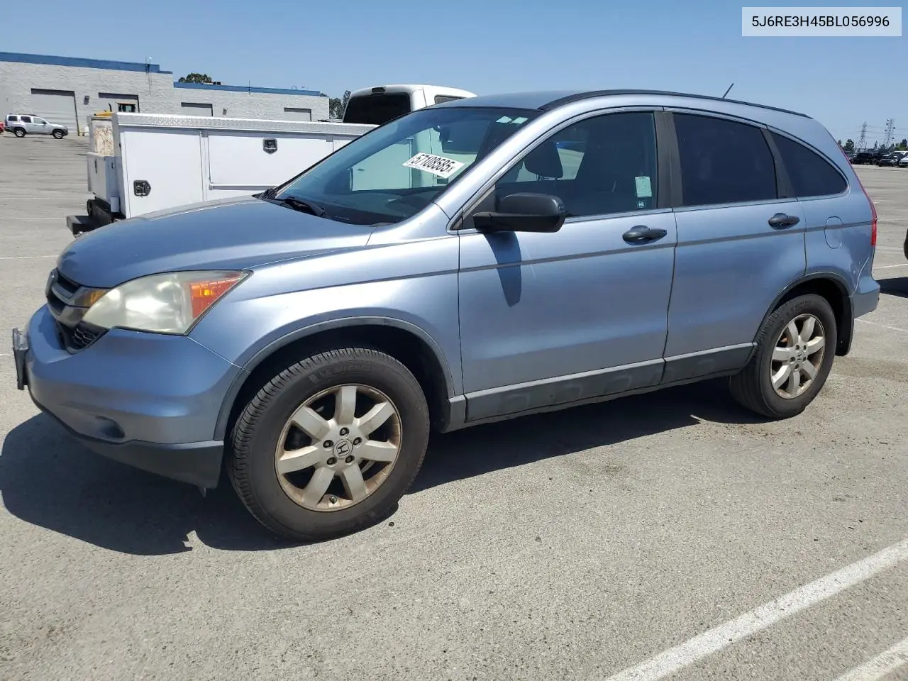 2011 Honda Cr-V Se VIN: 5J6RE3H45BL056996 Lot: 57108585
