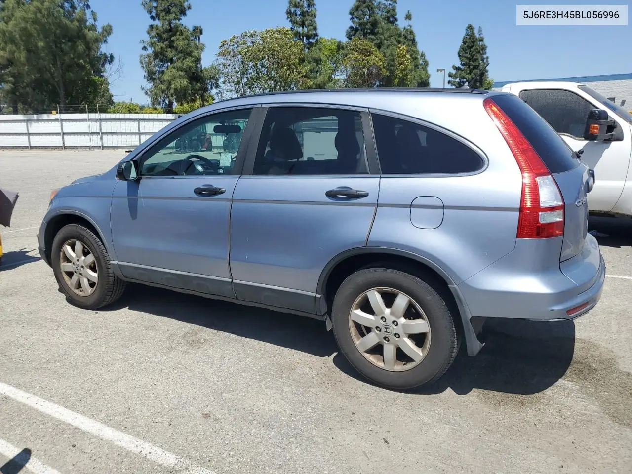 2011 Honda Cr-V Se VIN: 5J6RE3H45BL056996 Lot: 57108585