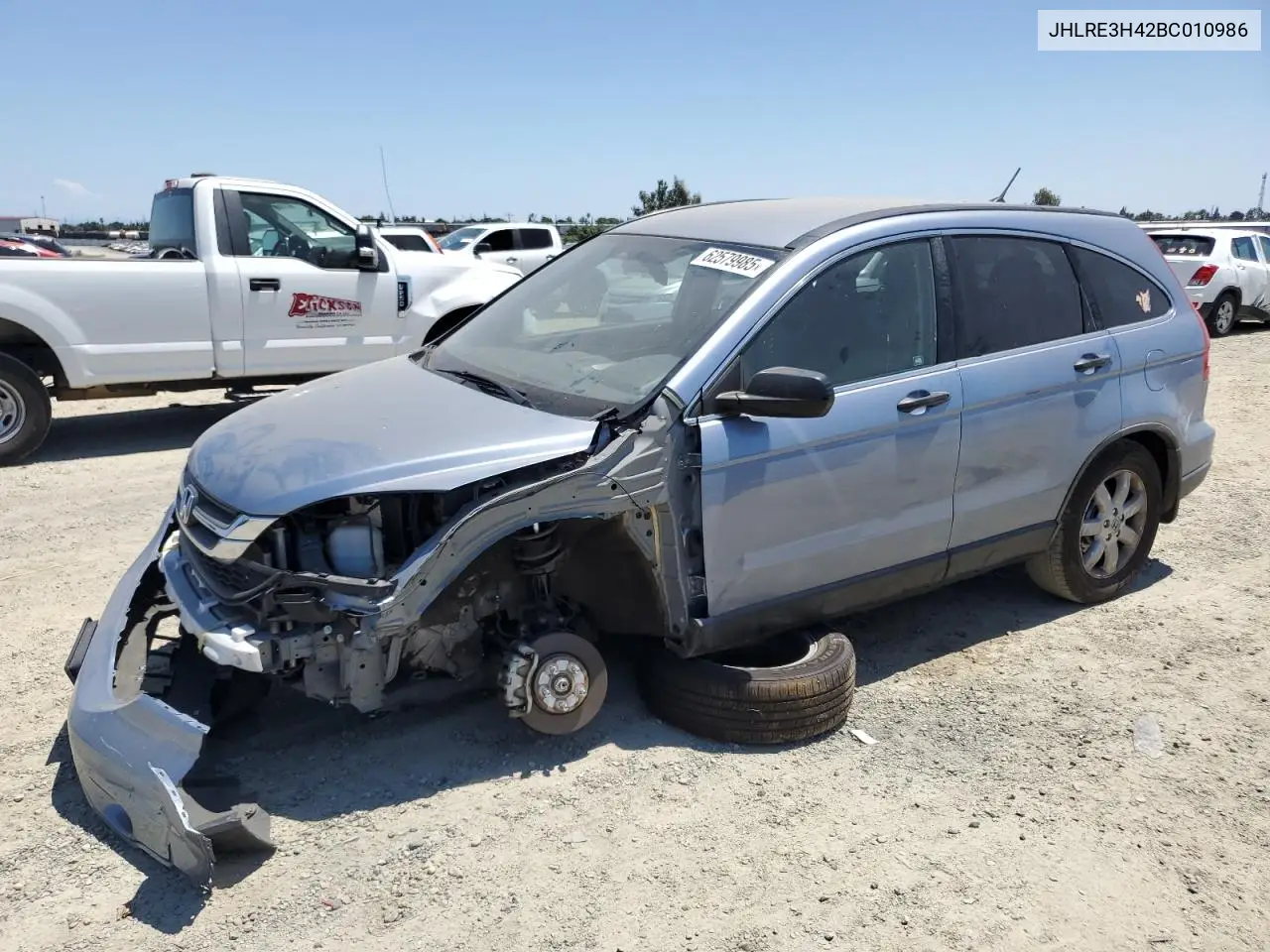 2011 Honda Cr-V Se VIN: JHLRE3H42BC010986 Lot: 62579985