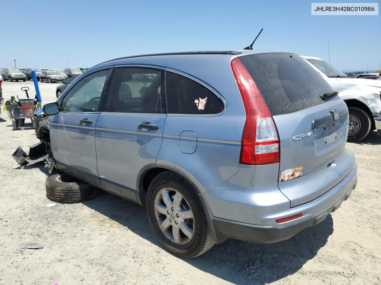 2011 Honda Cr-V Se VIN: JHLRE3H42BC010986 Lot: 62579985