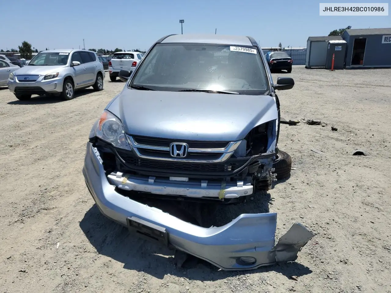2011 Honda Cr-V Se VIN: JHLRE3H42BC010986 Lot: 62579985