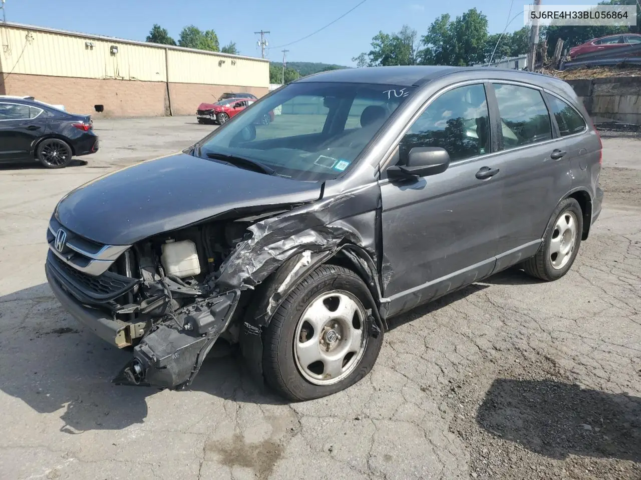 2011 Honda Cr-V Lx VIN: 5J6RE4H33BL056864 Lot: 62944405