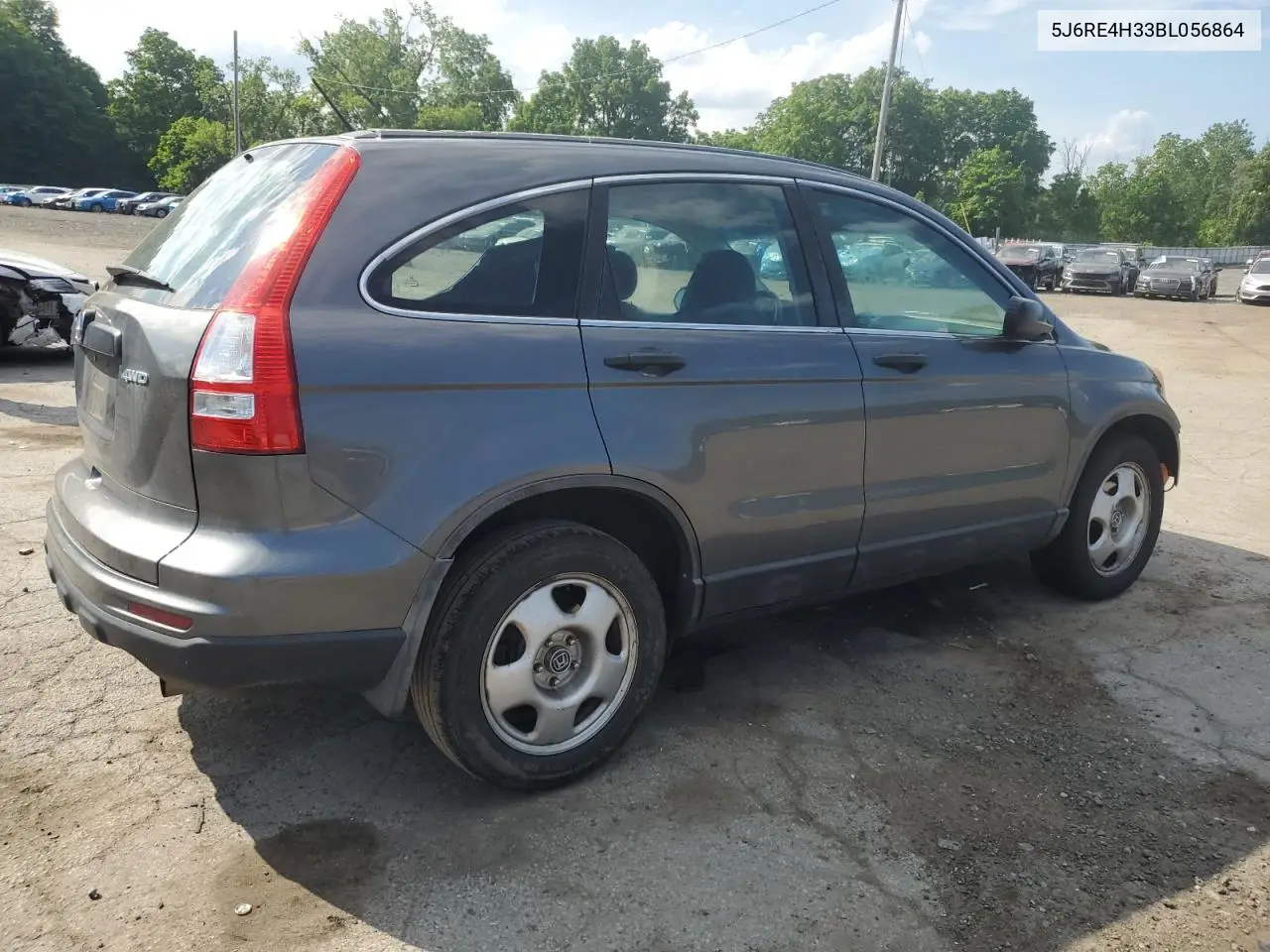 2011 Honda Cr-V Lx VIN: 5J6RE4H33BL056864 Lot: 62944405