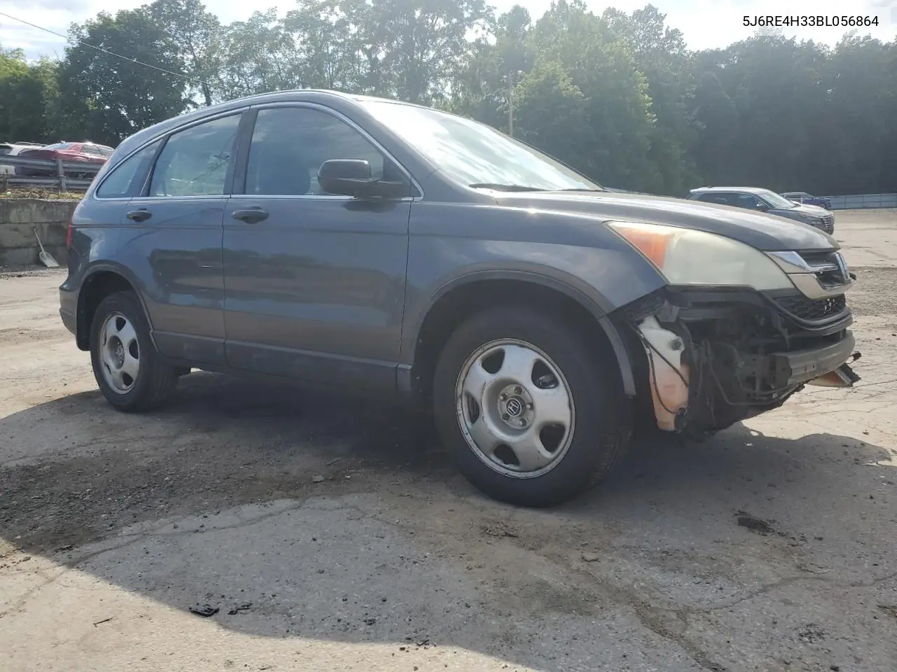 2011 Honda Cr-V Lx VIN: 5J6RE4H33BL056864 Lot: 62944405
