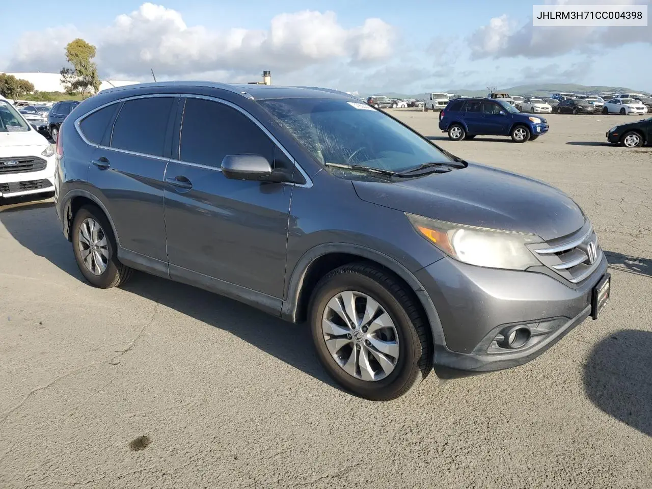2012 Honda Cr-V Exl VIN: JHLRM3H71CC004398 Lot: 51950445