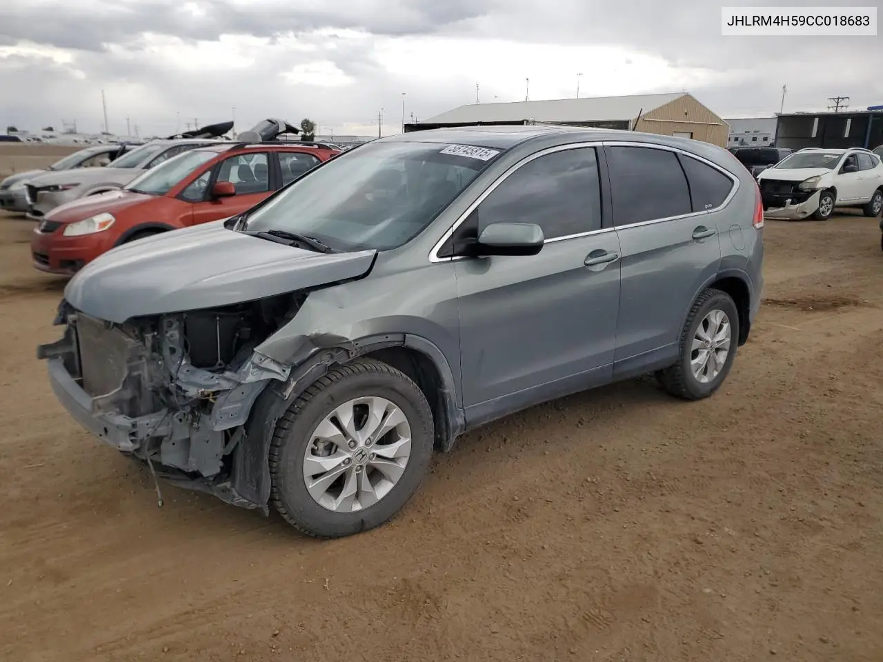 jhlrm4h59cc018683 JHLRM4H59CC018683 2012 Honda Cr-V Ex