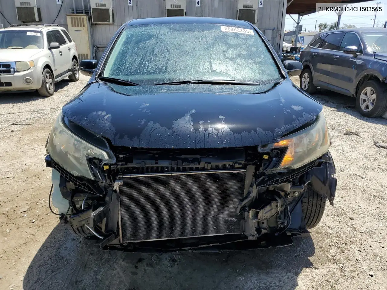 2012 Honda Cr-V Lx VIN: 2HKRM3H34CH503565 Lot: 56902235