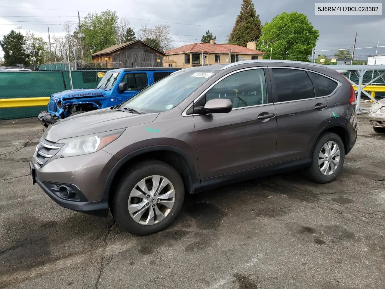 2012 Honda Cr-V Exl VIN: 5J6RM4H70CL028382 Lot: 57098055