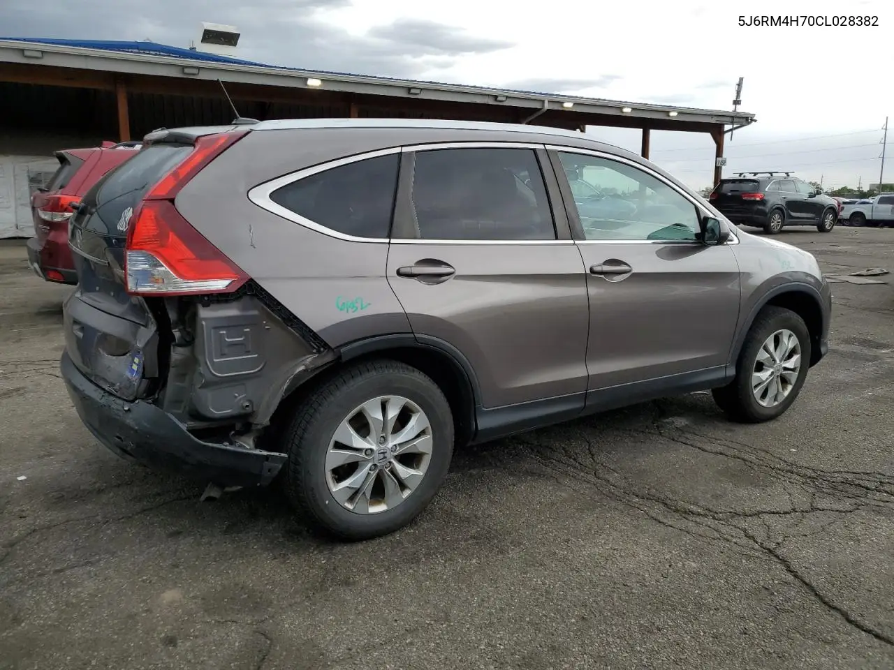 2012 Honda Cr-V Exl VIN: 5J6RM4H70CL028382 Lot: 57098055