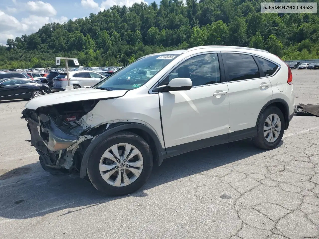 2012 Honda Cr-V Exl VIN: 5J6RM4H79CL049683 Lot: 62138355