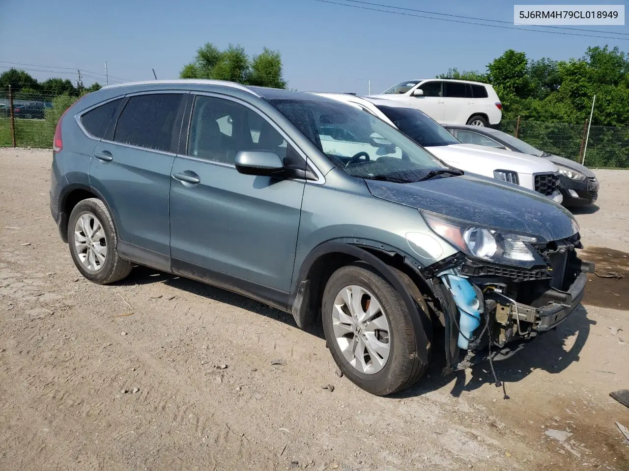2012 Honda Cr-V Exl VIN: 5J6RM4H79CL018949 Lot: 62479645