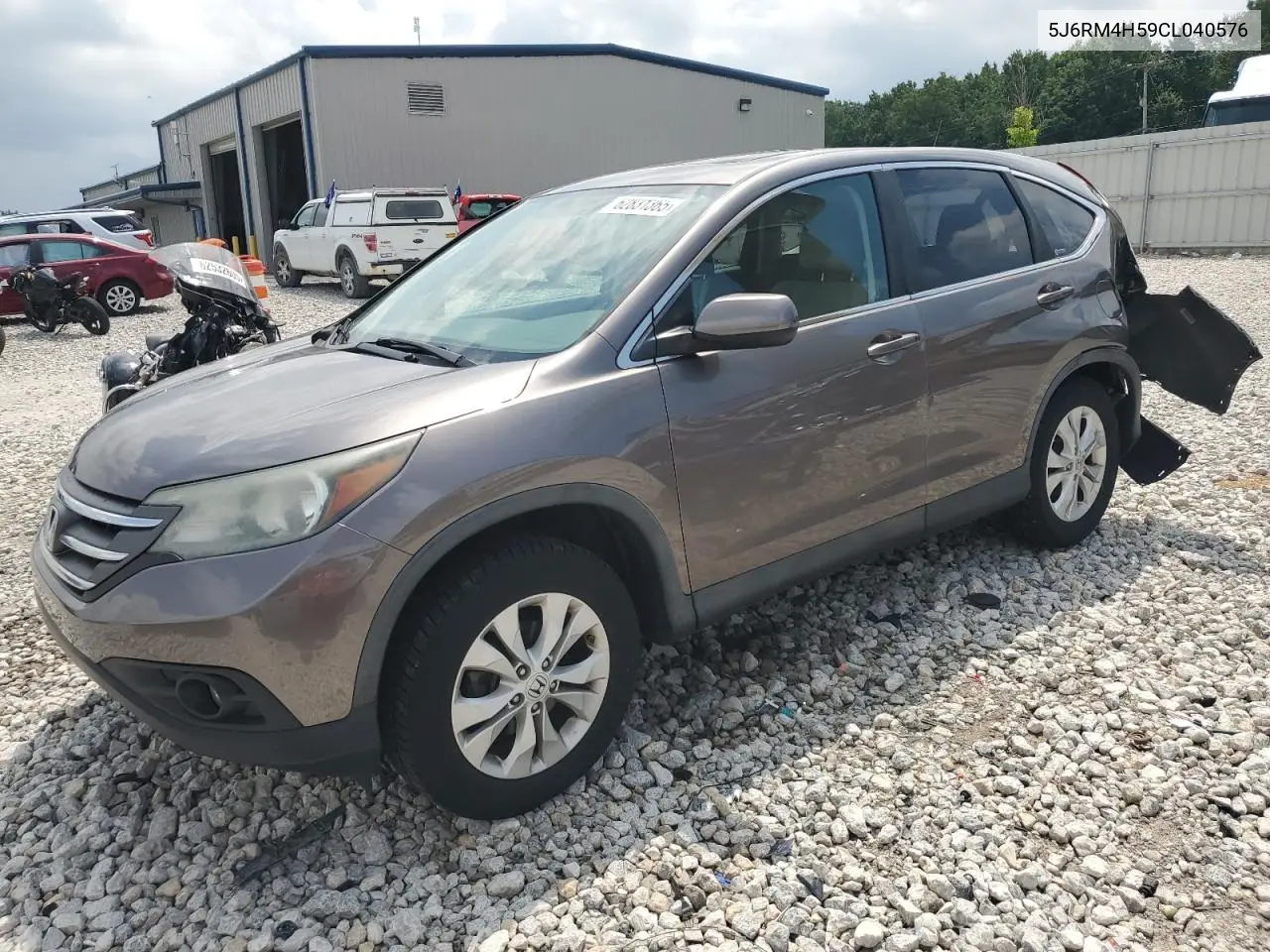 2012 Honda Cr-V Ex VIN: 5J6RM4H59CL040576 Lot: 62831365