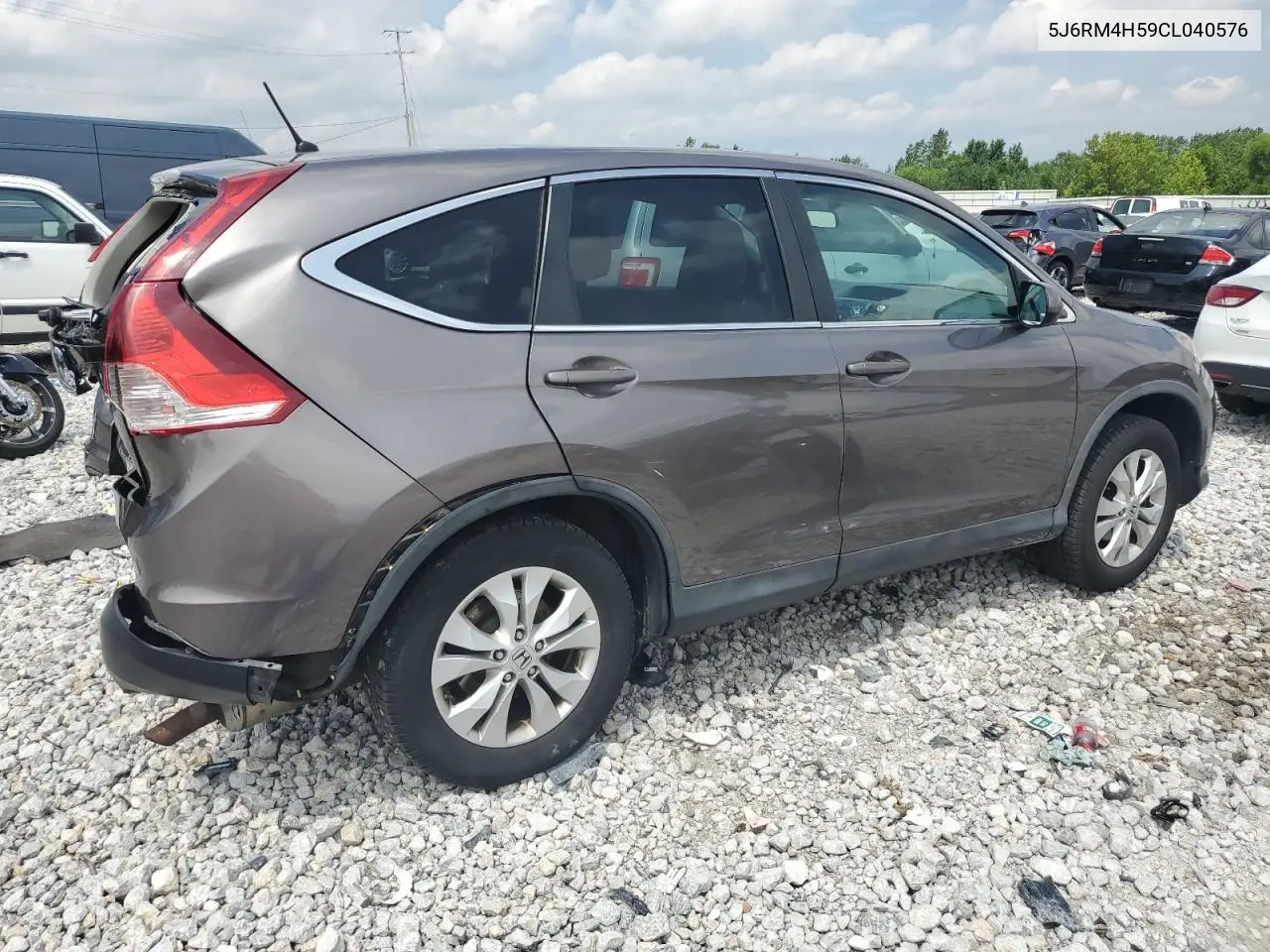 2012 Honda Cr-V Ex VIN: 5J6RM4H59CL040576 Lot: 62831365