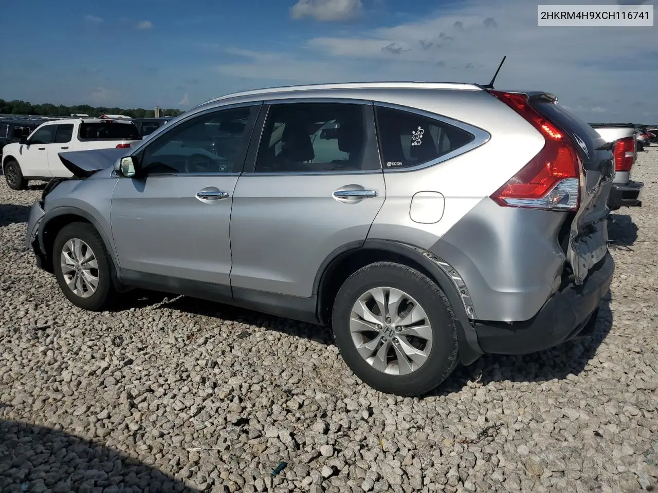 2012 Honda Cr-V Touring VIN: 2HKRM4H9XCH116741 Lot: 62841275