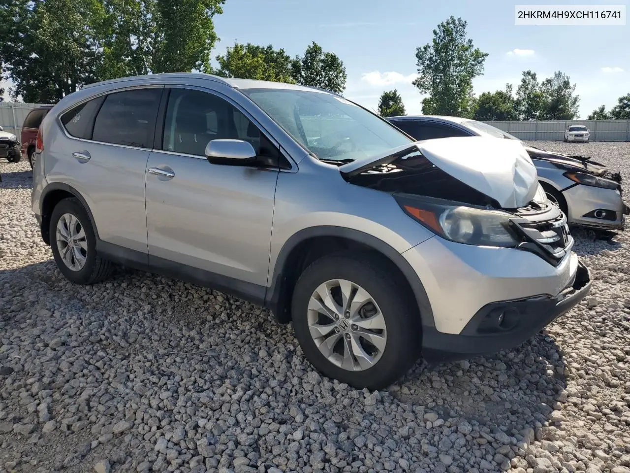 2012 Honda Cr-V Touring VIN: 2HKRM4H9XCH116741 Lot: 62841275