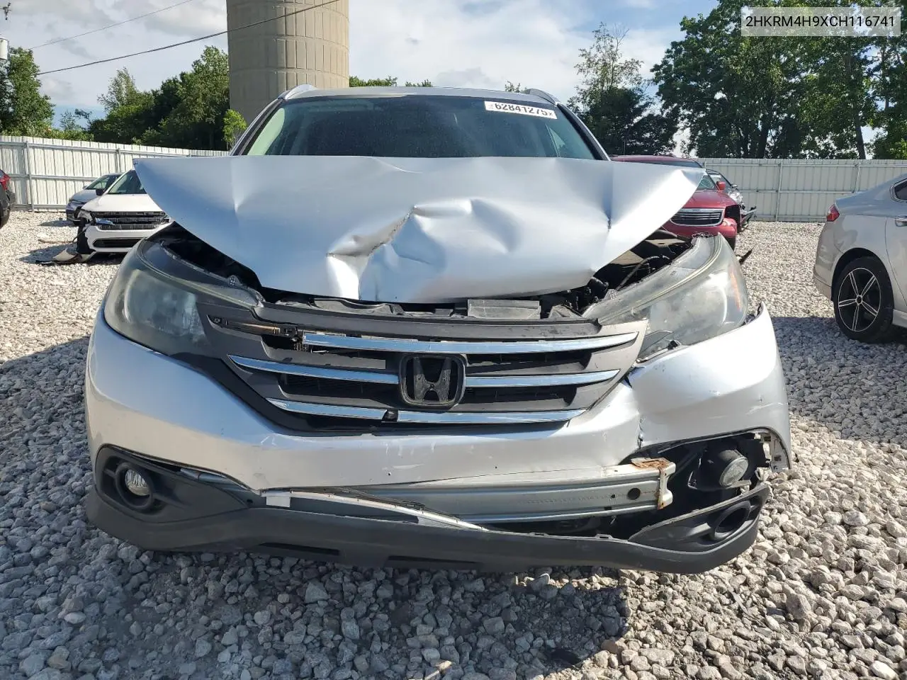 2012 Honda Cr-V Touring VIN: 2HKRM4H9XCH116741 Lot: 62841275