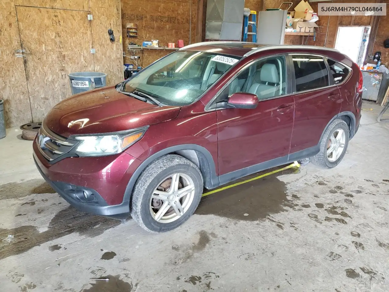 2012 Honda Cr-V Exl VIN: 5J6RM4H79CL046864 Lot: 63052525