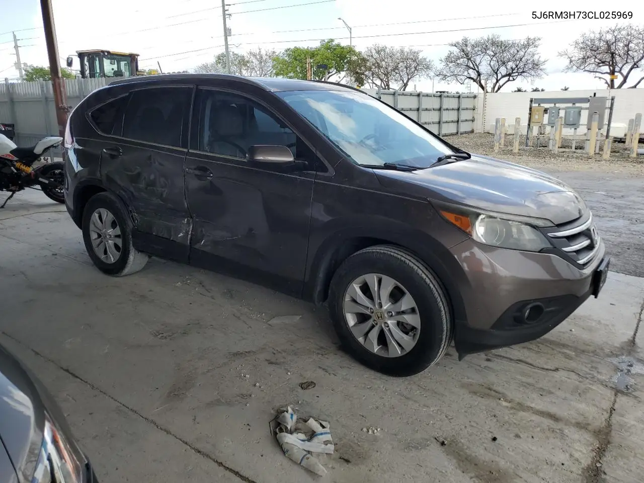 2012 Honda Cr-V Exl VIN: 5J6RM3H73CL025969 Lot: 63256375