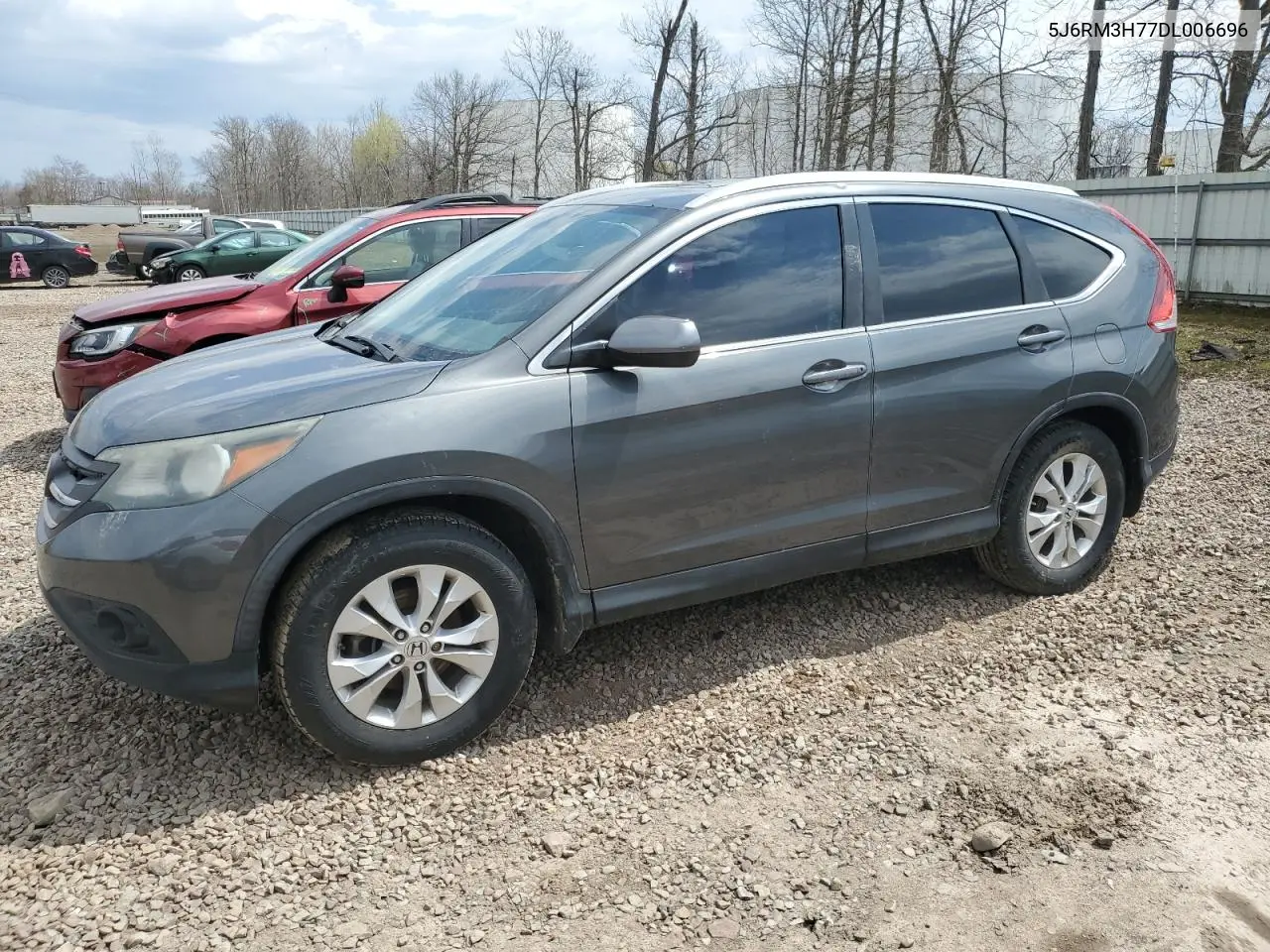 2013 Honda Cr-V Exl VIN: 5J6RM3H77DL006696 Lot: 53654445