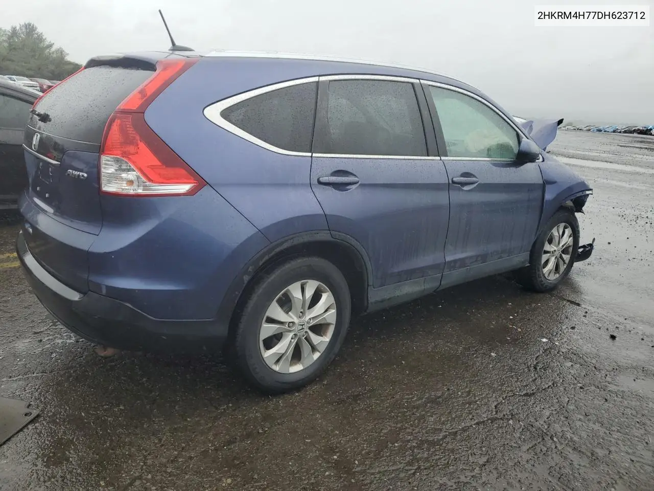2013 Honda Cr-V Exl VIN: 2HKRM4H77DH623712 Lot: 56752095