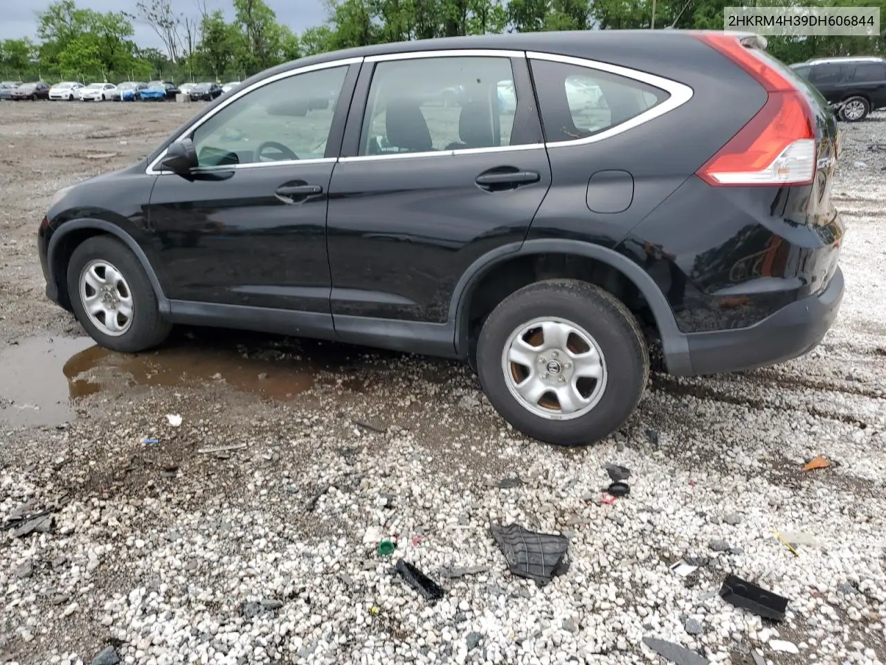 2013 Honda Cr-V Lx VIN: 2HKRM4H39DH606844 Lot: 56854595