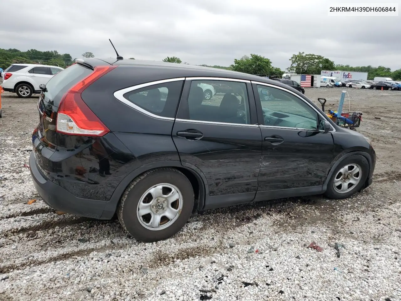 2013 Honda Cr-V Lx VIN: 2HKRM4H39DH606844 Lot: 56854595
