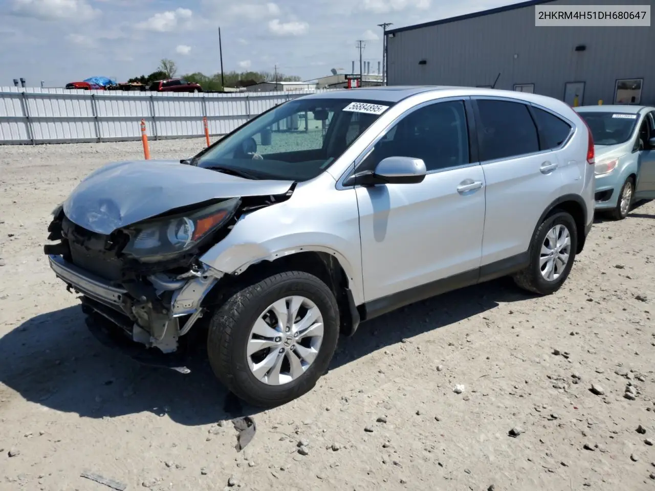 2013 Honda Cr-V Ex VIN: 2HKRM4H51DH680647 Lot: 56884895