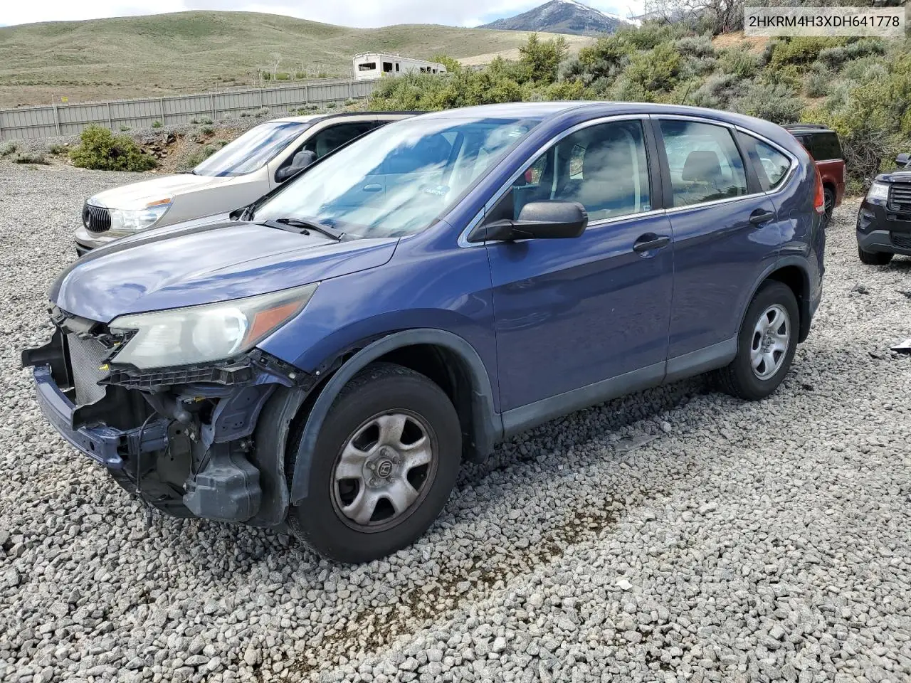 2013 Honda Cr-V Lx VIN: 2HKRM4H3XDH641778 Lot: 56933905