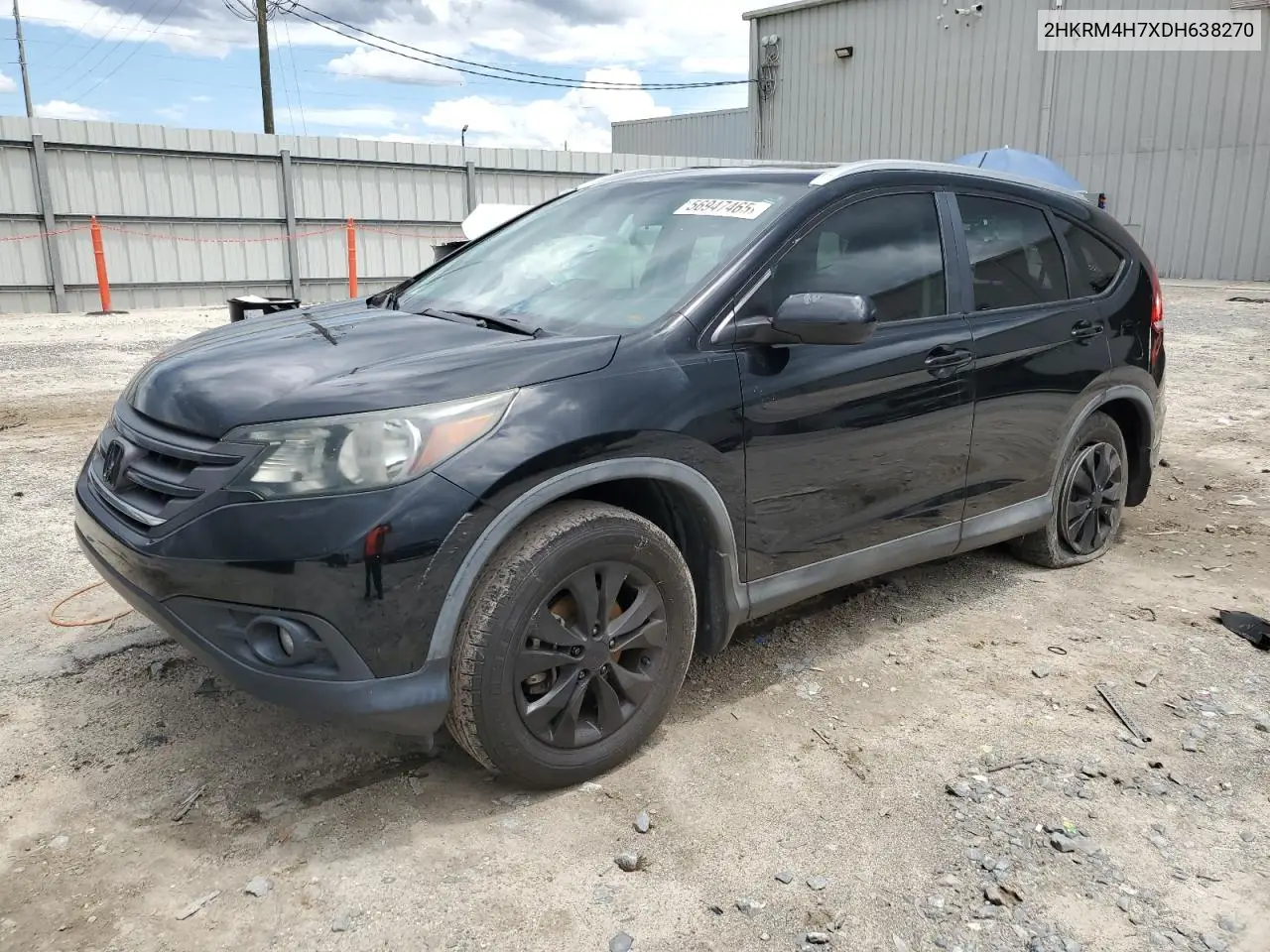 2013 Honda Cr-V Exl VIN: 2HKRM4H7XDH638270 Lot: 56947465
