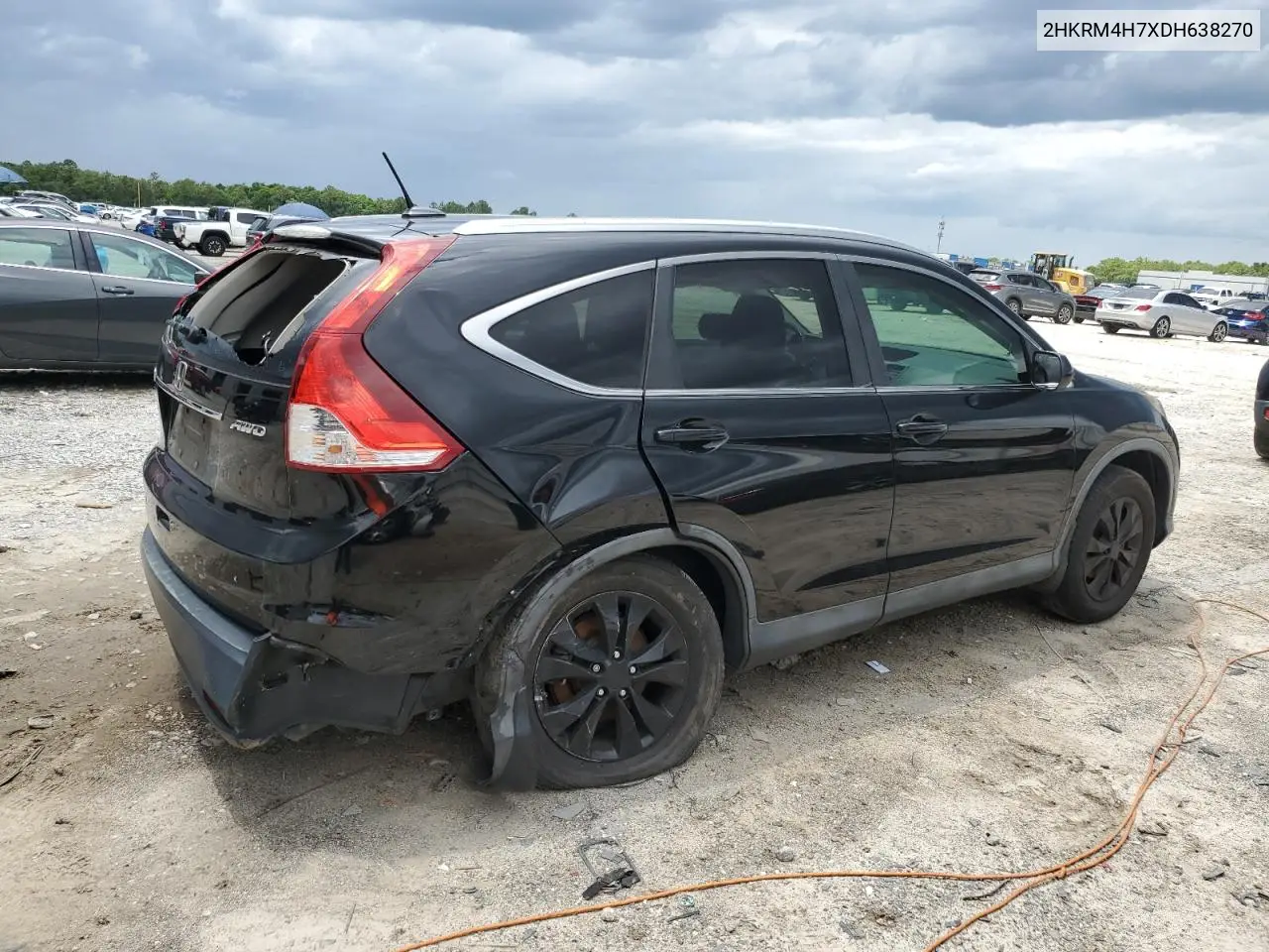 2013 Honda Cr-V Exl VIN: 2HKRM4H7XDH638270 Lot: 56947465