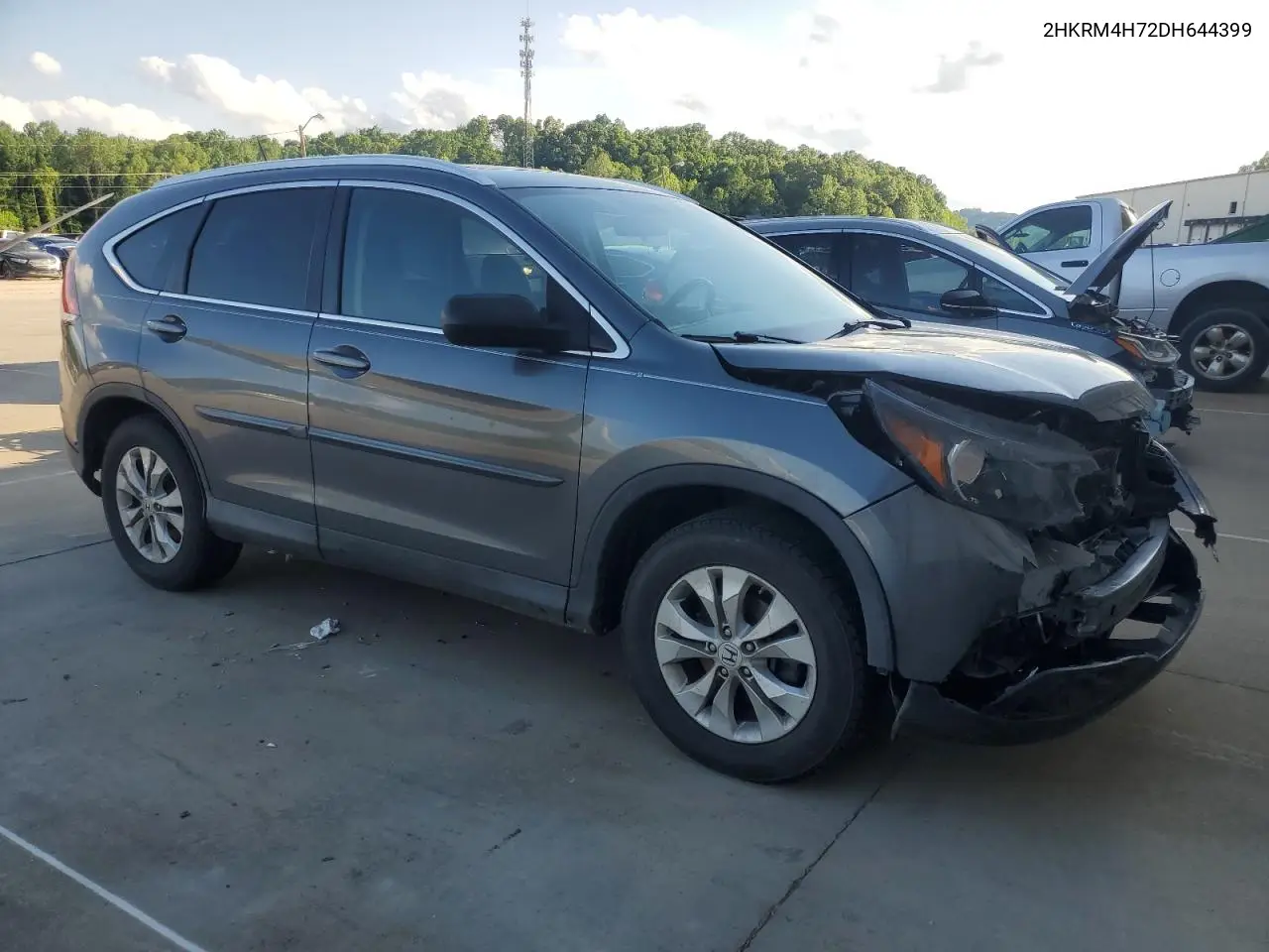 2013 Honda Cr-V Exl VIN: 2HKRM4H72DH644399 Lot: 57023265