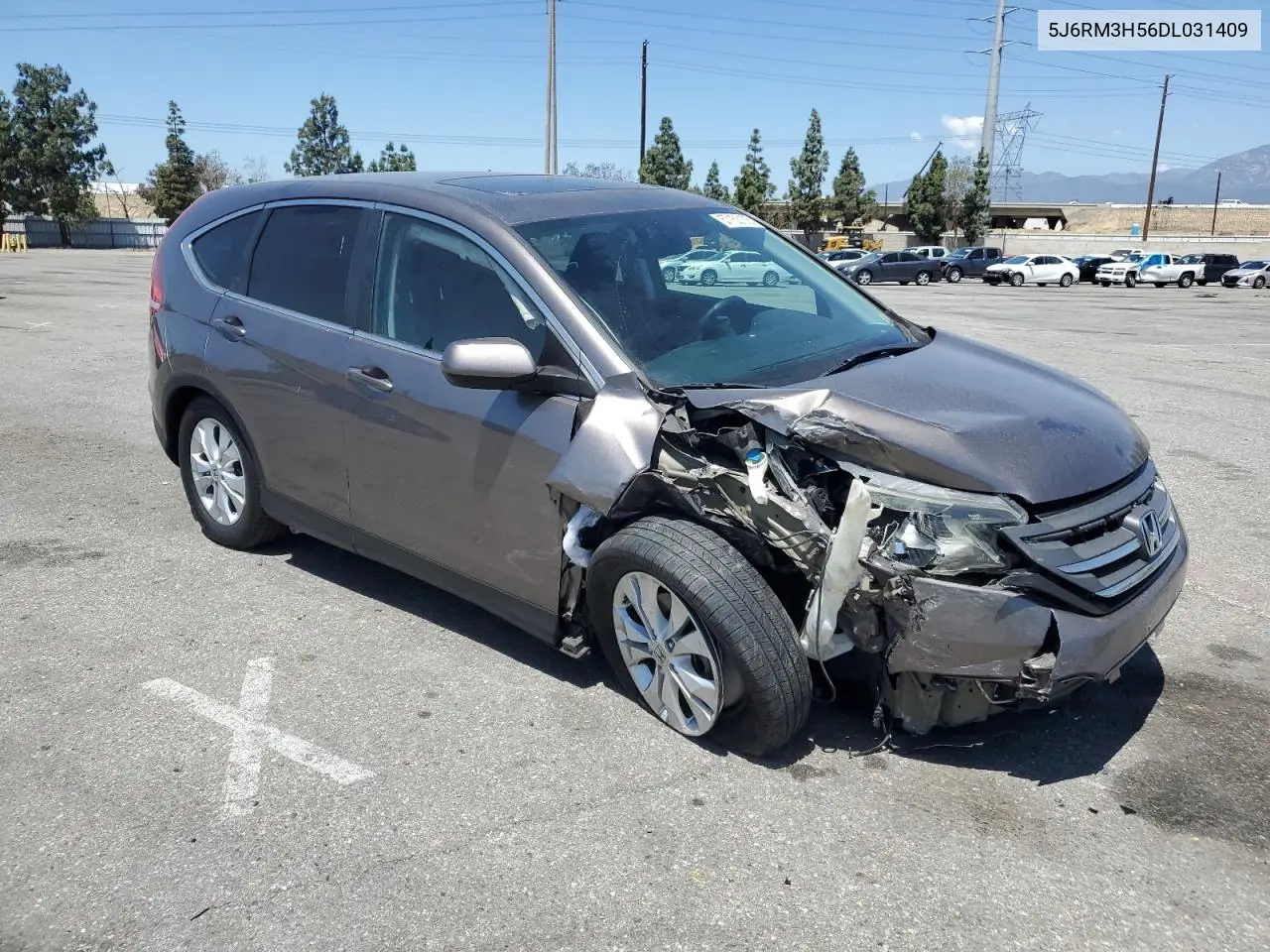 2013 Honda Cr-V Ex VIN: 5J6RM3H56DL031409 Lot: 57153105