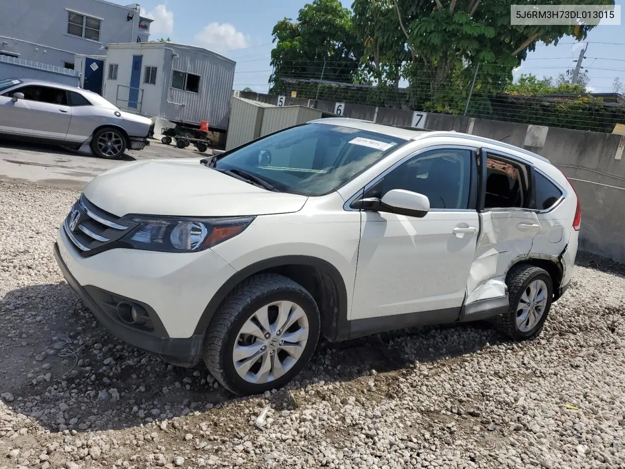 2013 Honda Cr-V Exl VIN: 5J6RM3H73DL013015 Lot: 58959815