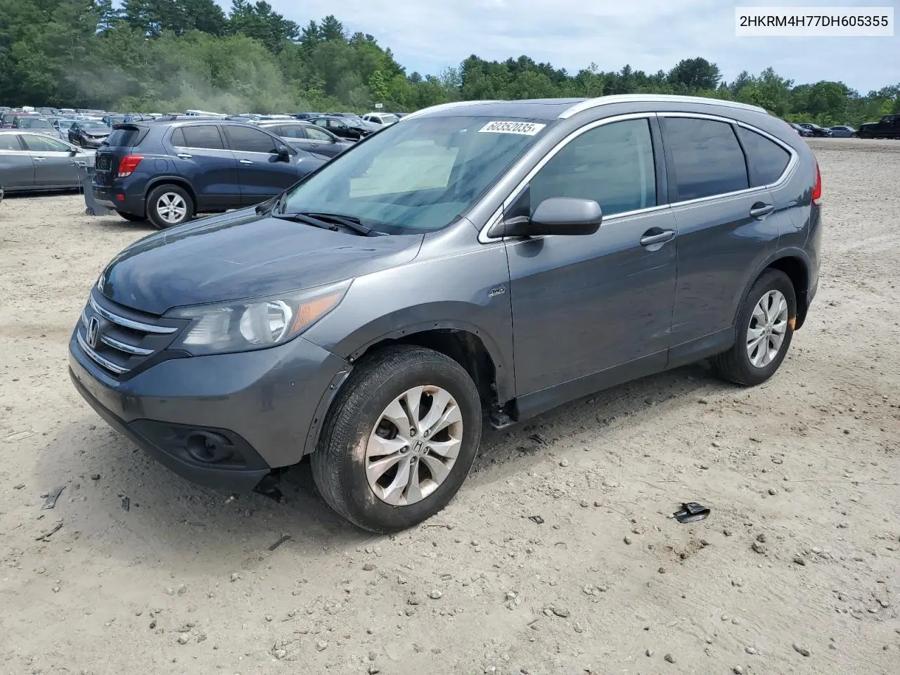 2013 Honda Cr-V Exl VIN: 2HKRM4H77DH605355 Lot: 60352035