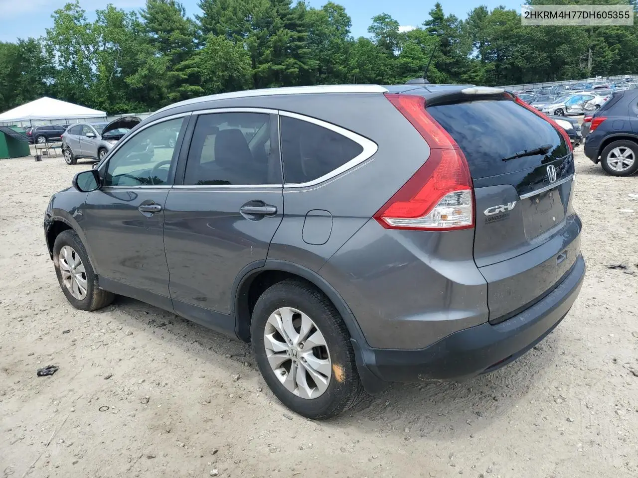2013 Honda Cr-V Exl VIN: 2HKRM4H77DH605355 Lot: 60352035