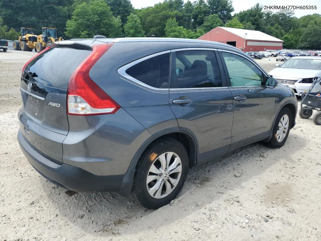 2013 Honda Cr-V Exl VIN: 2HKRM4H77DH605355 Lot: 60352035