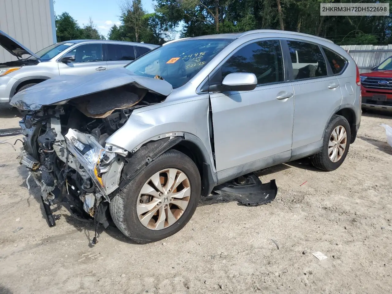 2013 Honda Cr-V Exl VIN: 2HKRM3H72DH522698 Lot: 60543635