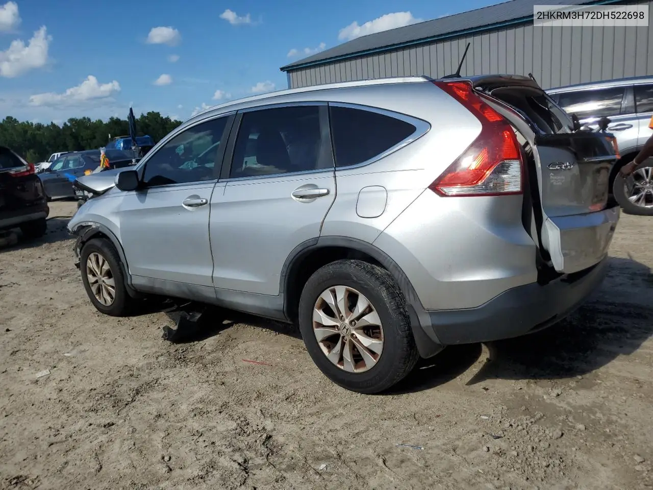 2013 Honda Cr-V Exl VIN: 2HKRM3H72DH522698 Lot: 60543635