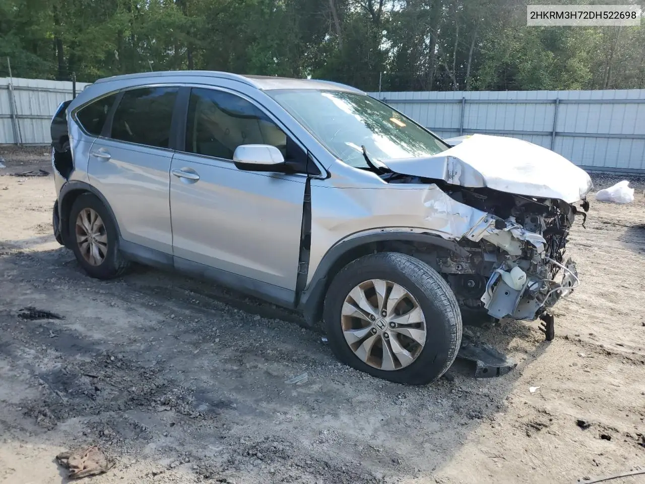 2013 Honda Cr-V Exl VIN: 2HKRM3H72DH522698 Lot: 60543635