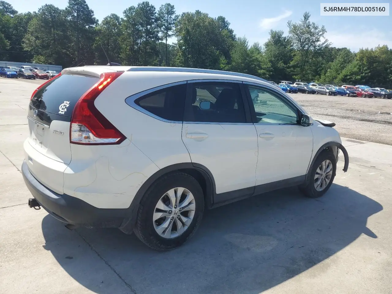 2013 Honda Cr-V Exl VIN: 5J6RM4H78DL005160 Lot: 61679645