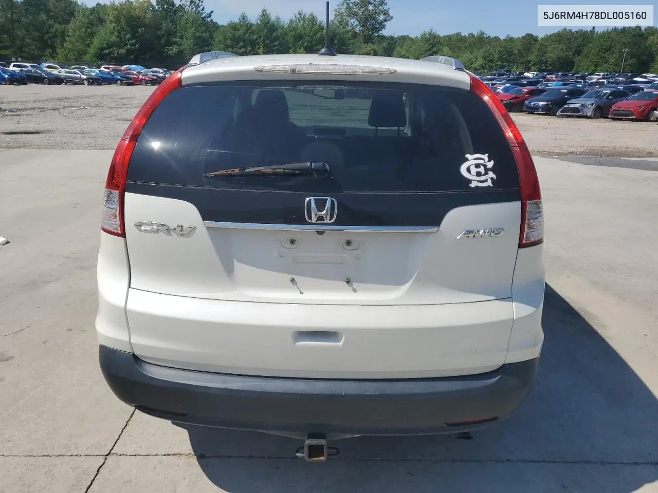 2013 Honda Cr-V Exl VIN: 5J6RM4H78DL005160 Lot: 61679645