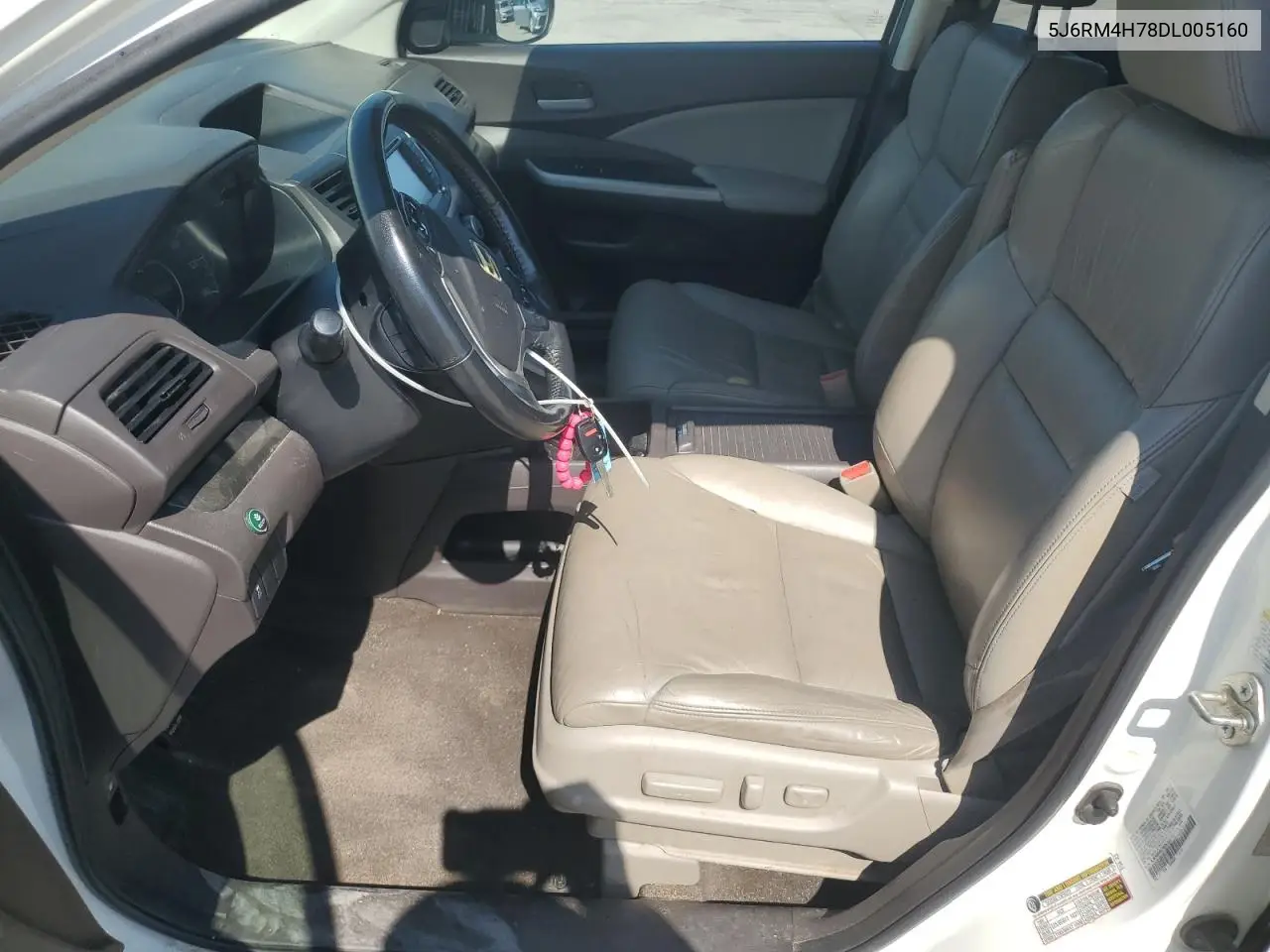 2013 Honda Cr-V Exl VIN: 5J6RM4H78DL005160 Lot: 61679645