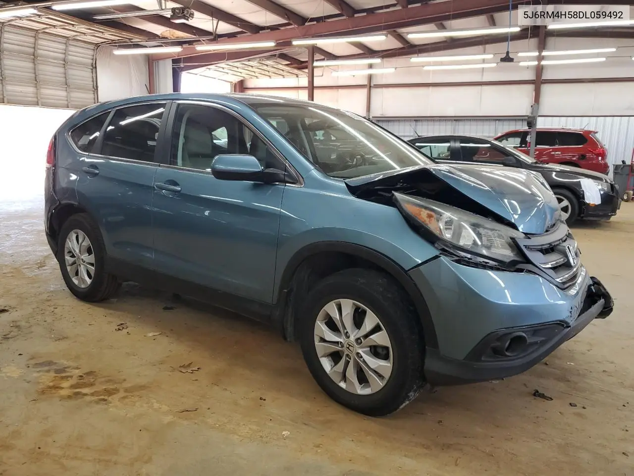 2013 Honda Cr-V Ex VIN: 5J6RM4H58DL059492 Lot: 62393735