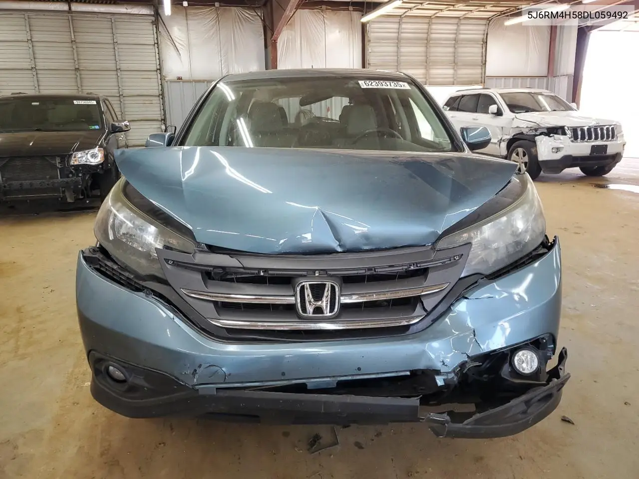 2013 Honda Cr-V Ex VIN: 5J6RM4H58DL059492 Lot: 62393735