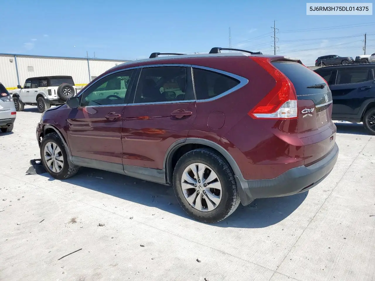 2013 Honda Cr-V Exl VIN: 5J6RM3H75DL014375 Lot: 62483145
