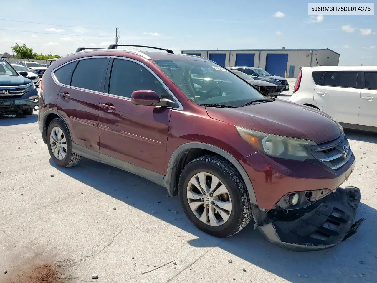 2013 Honda Cr-V Exl VIN: 5J6RM3H75DL014375 Lot: 62483145