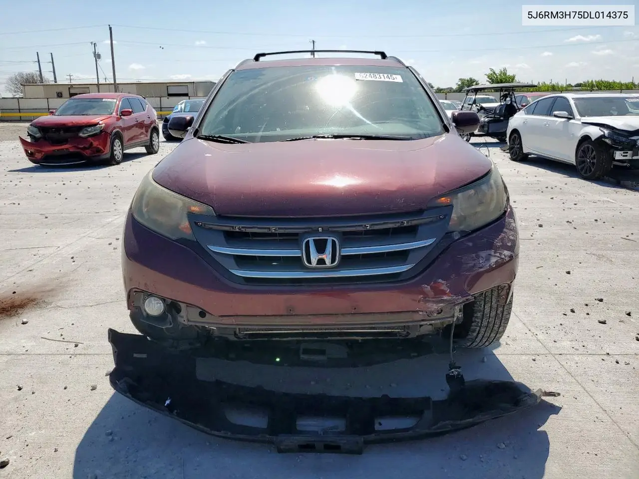 2013 Honda Cr-V Exl VIN: 5J6RM3H75DL014375 Lot: 62483145