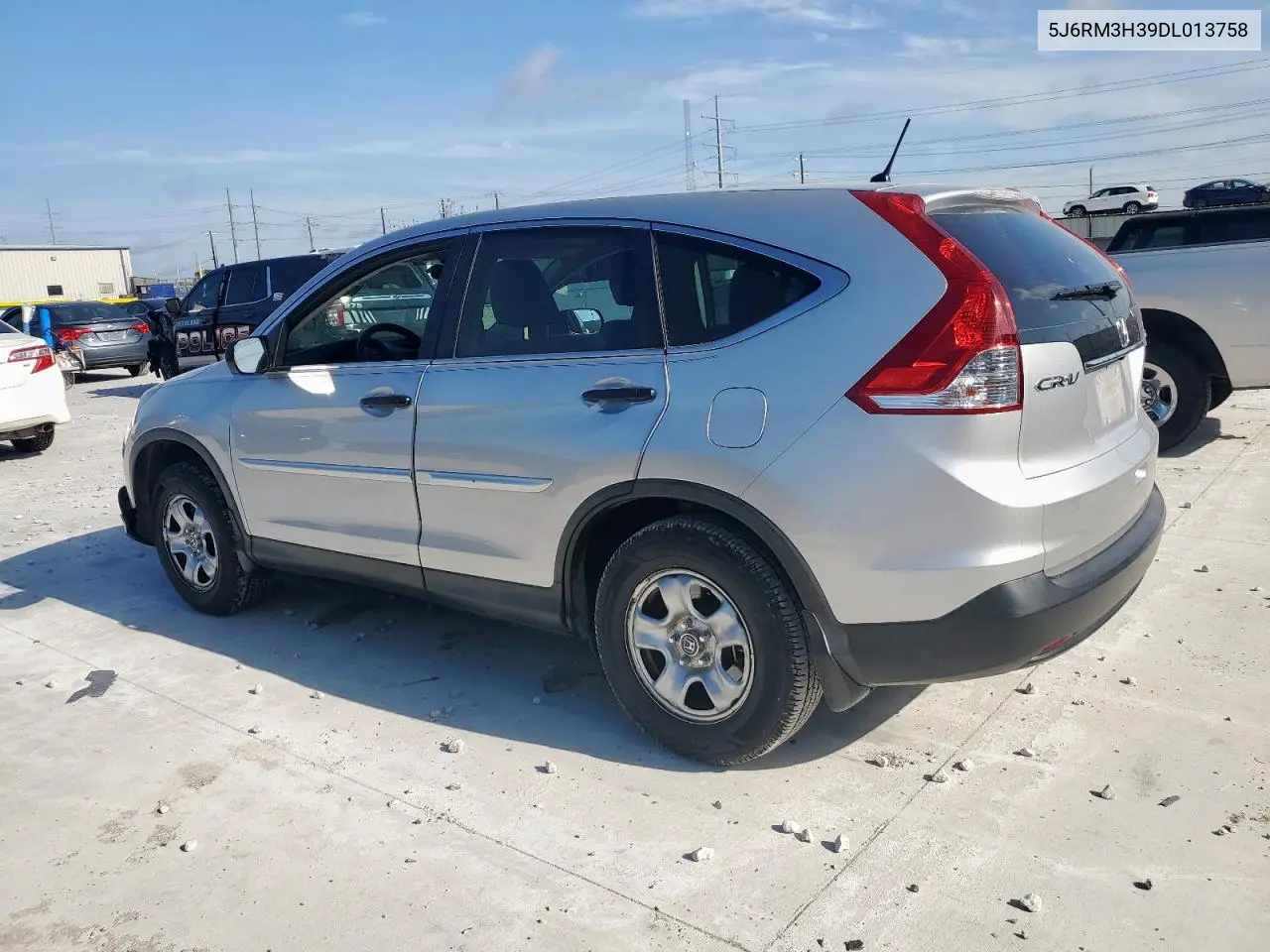 2013 Honda Cr-V Lx VIN: 5J6RM3H39DL013758 Lot: 62524635